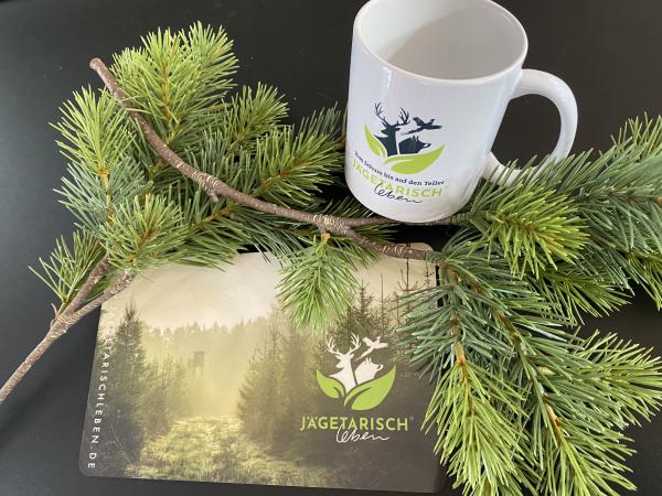 !!! AUSVERKAUFT!!! Starter-Set: Frühstücksbrettchen (H) + Tasse